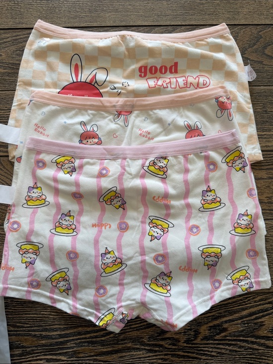 M3 Other - M3 Girls' Pink Bunny & Unicorn Cotton Briefs - Pack of 3 Size 160/14/16 US New